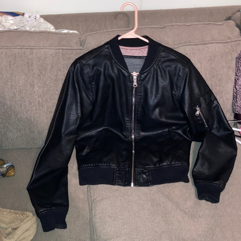 leather jacket